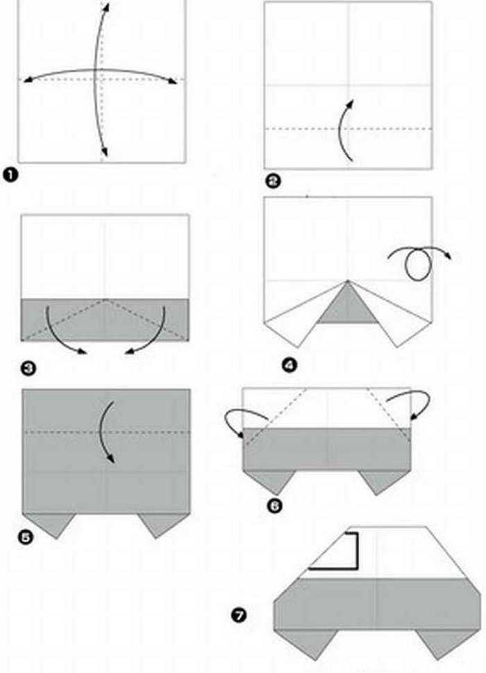 Оригами для детей со схемами: варианты для детей 5-6 лет, 9-10 лет и 13-14 лет - сайт о рукоделии