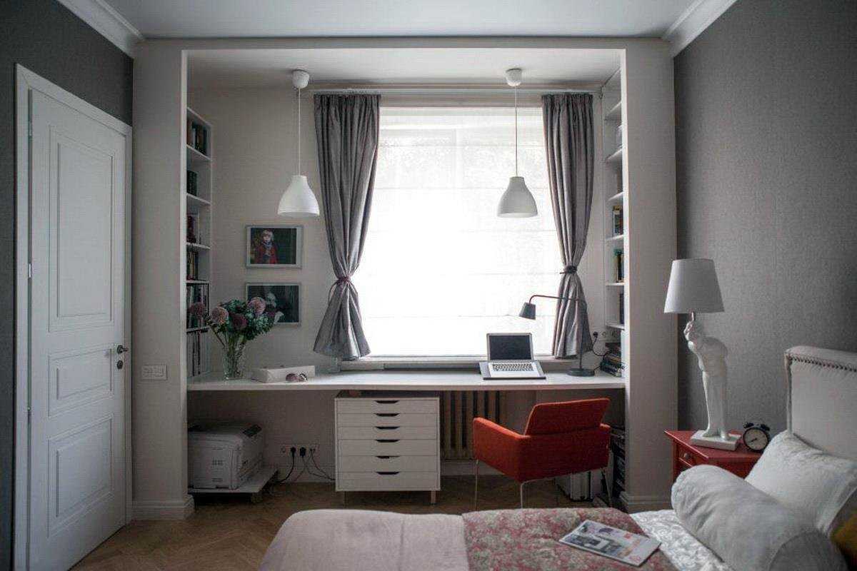 Шкаф вокруг окна: 50+ фото, идеи для спальни, детской и других комнат