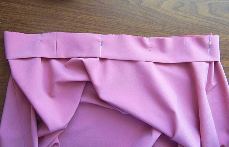 Юбка с поясом - как пришить пояс к юбке и обработка пояса при пошиве юбки начинающими