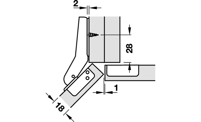 Разметка фасада под петли. присадка мебельных петель: пошаговая фото-инструкция