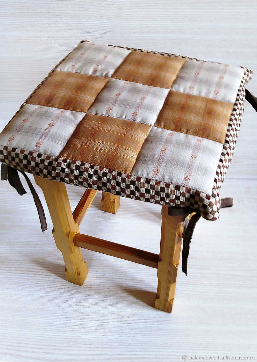 Подушки для стульев: своими руками, пошаговая инструкция выкройки
