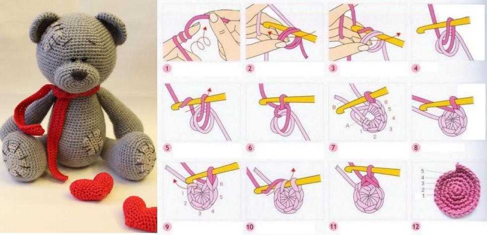 Вязание игрушек крючком: схемы для начинающих