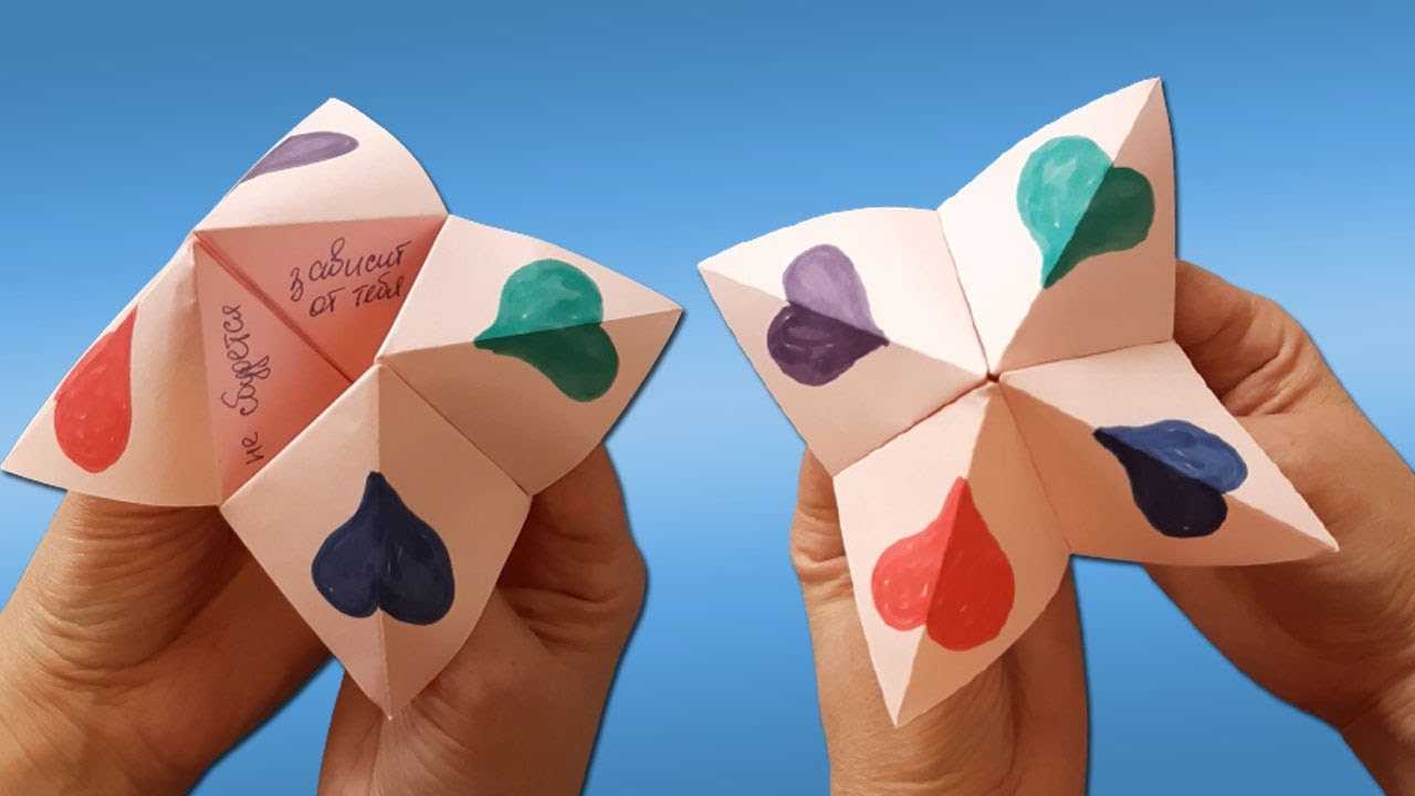 Мастер-класс «веселая игра-гадалка в технике «оригами» с детьми подготовительной к школе группы
