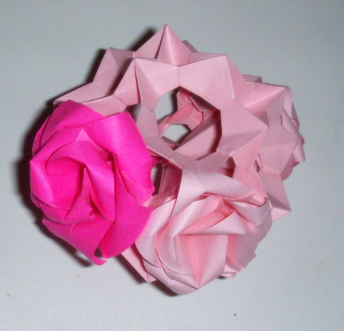 Роза оригами: мастер-класс изготовления и обзор основных моделей для начинающих (100 фото)