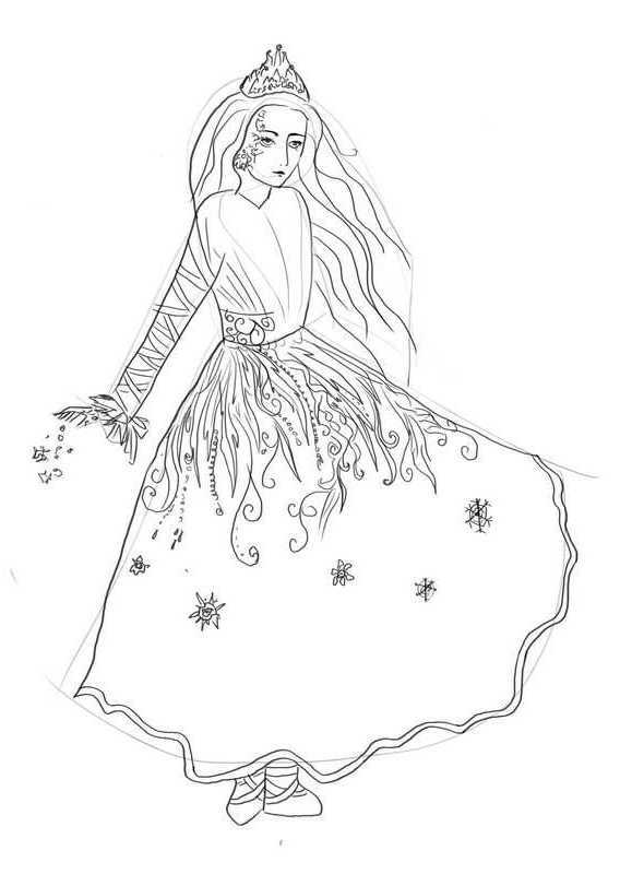 Как нарисовать корону снежной королевы карандашом поэтапно. иллюстрации разных художников к сказке г.х. андерсена "снежная королева". как нарисовать снег карандашом поэтапно