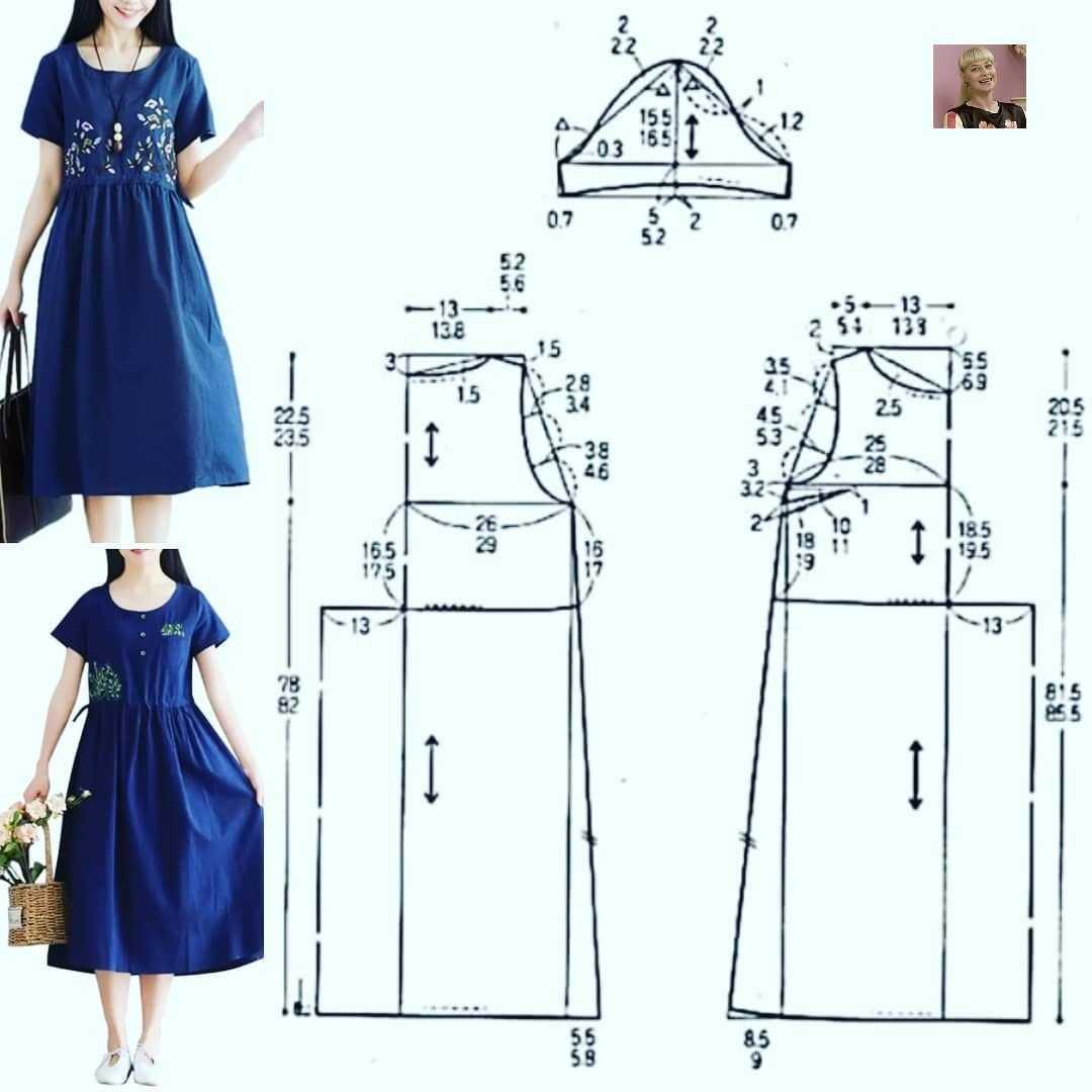 Как сшить платье своими руками: выкройки платьев для полных женщин