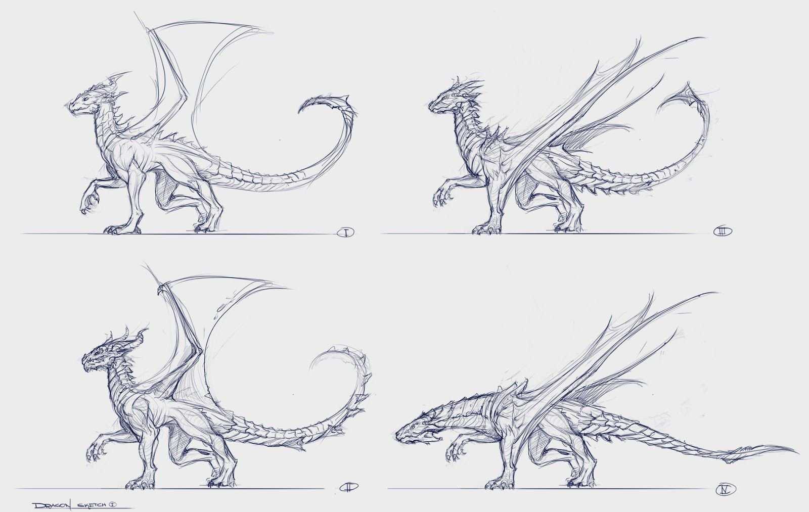 Как нарисовать дракона поэтапно карандашом (62 фото) - подборка мастер-классов для начинающих