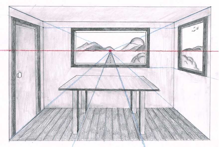 Как нарисовать комнату поэтапно: основные тонкости создания эскиза карандашом и на компьютере