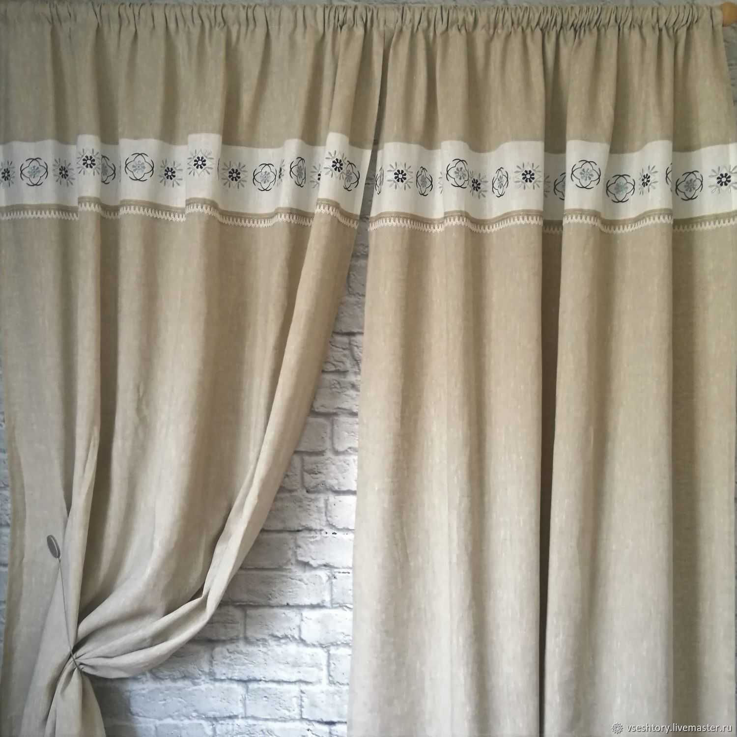 Как стирать льняные шторы (много фото). как гладить и сушить