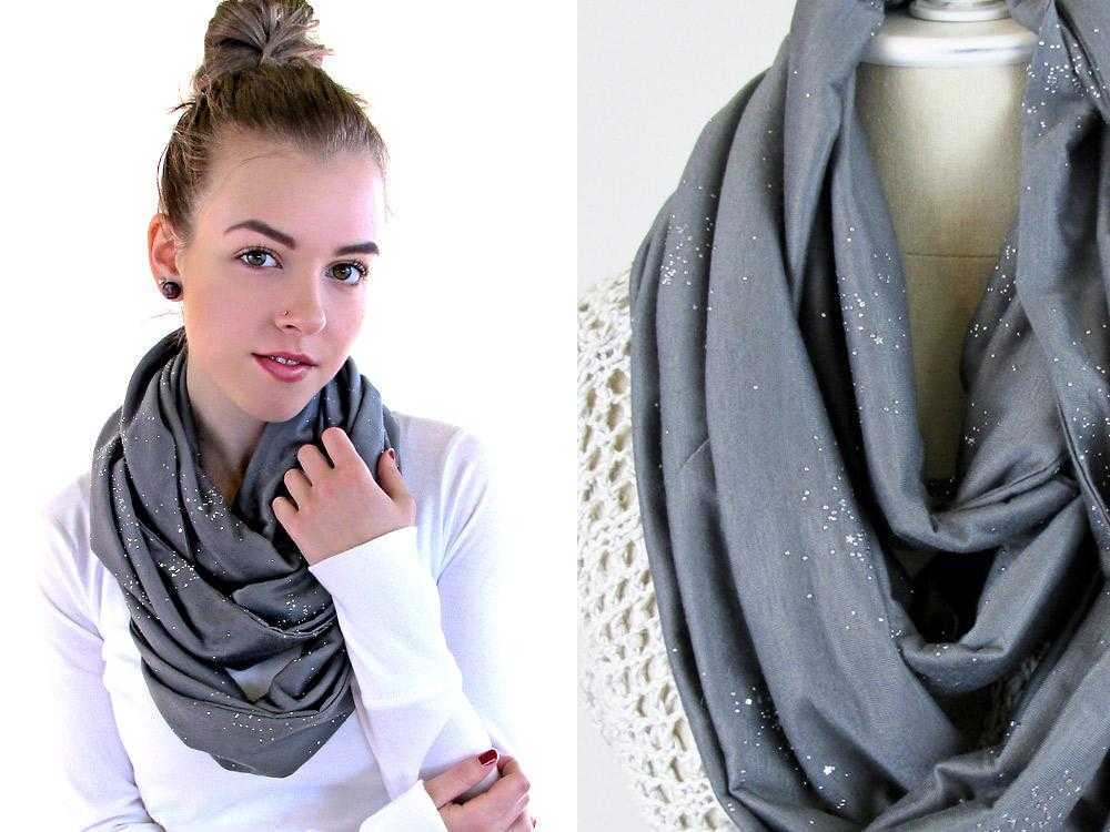 Виды шарфов и выбор ткани для пошива шарфа Как сшить снуд - пошаговое изготовление своими руками