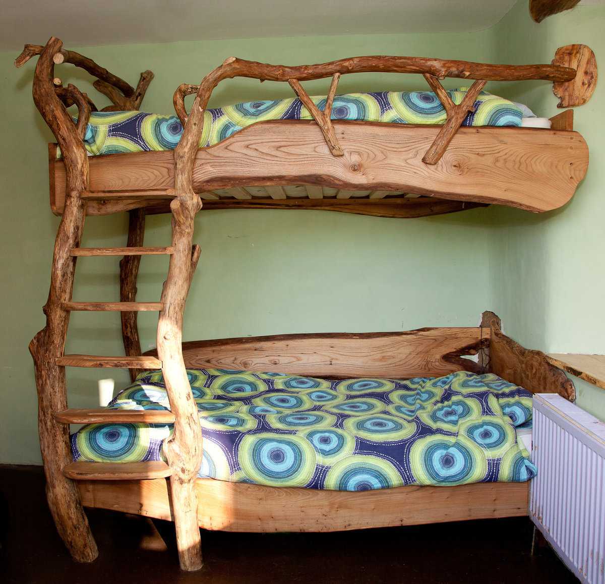 Необычные двухъярусные кровати