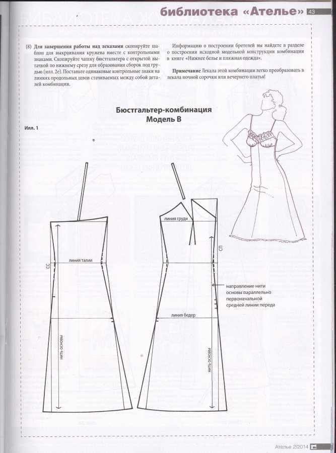Платье в бельевом стиле: выбираем ткани, выкройки, крой
