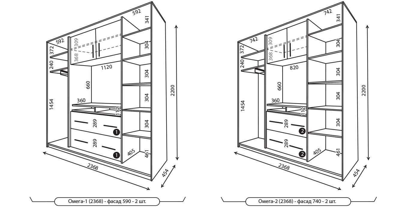 Шкаф-купе своими руками: подробная иллюстрированная инструкция
