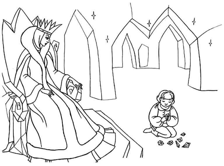 Как нарисовать красивую снежную королеву карандашом поэтапно для детей? как нарисовать карандашом снежную королеву