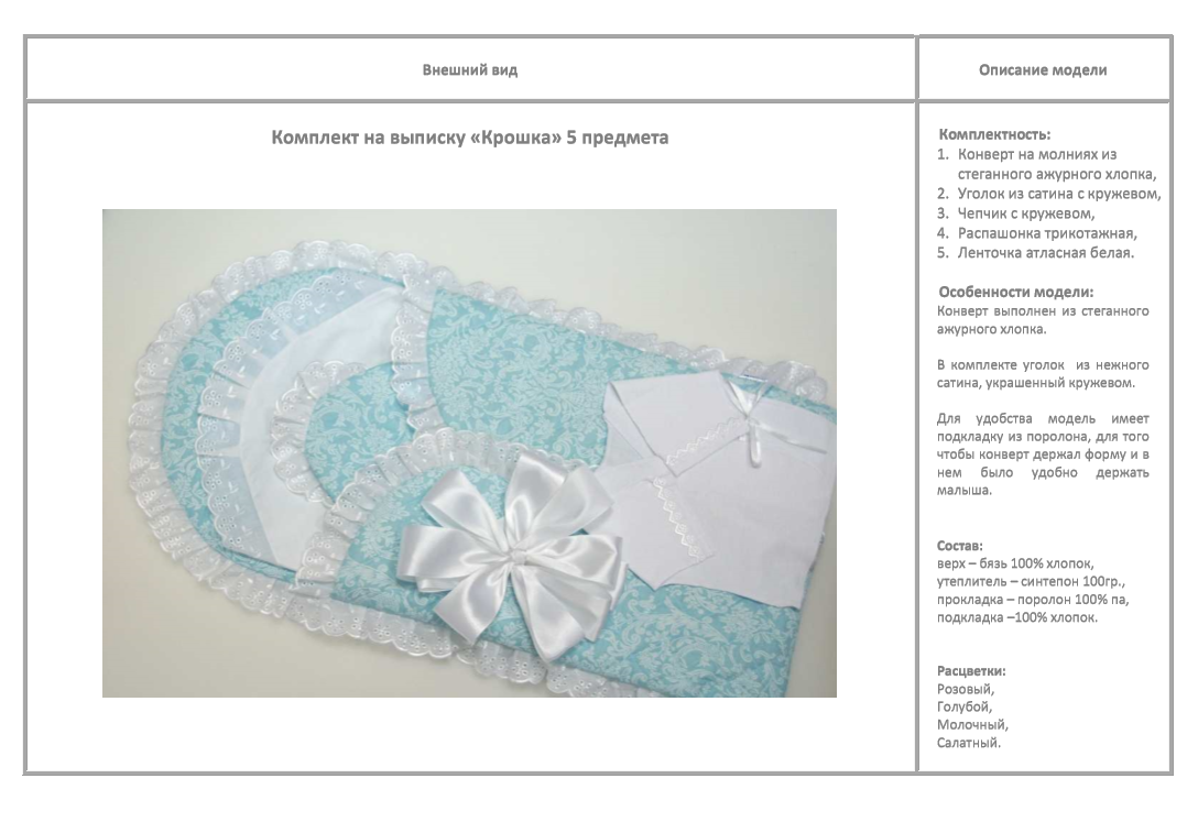 Конверт-одеяло для новорожденного своими руками для начинающих мам-рукодельниц
