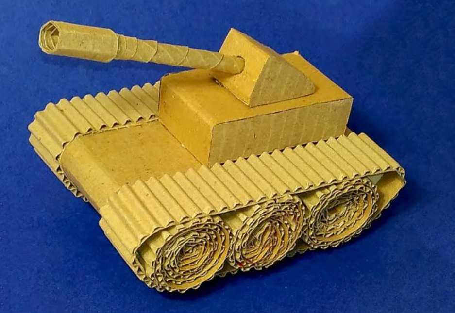 Как из бумаги сделать танк своими руками: подробная инструкция сборки - handskill.ru