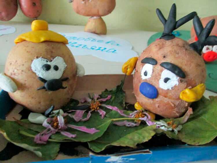Поделки из овощей и фруктов на тему "осень 2022" для выставки. идеи для школы и детского сада