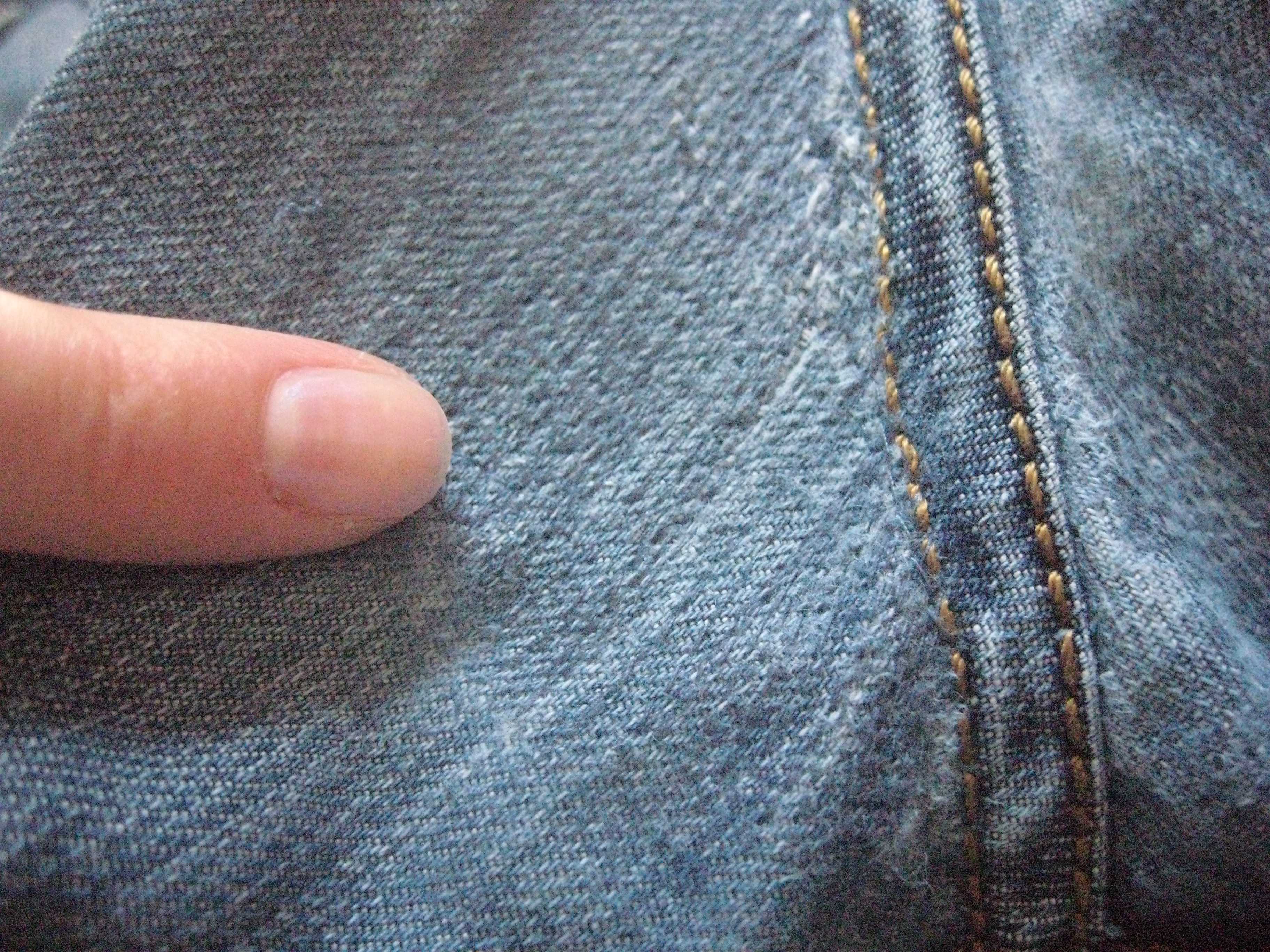 Как зашить джинсы
