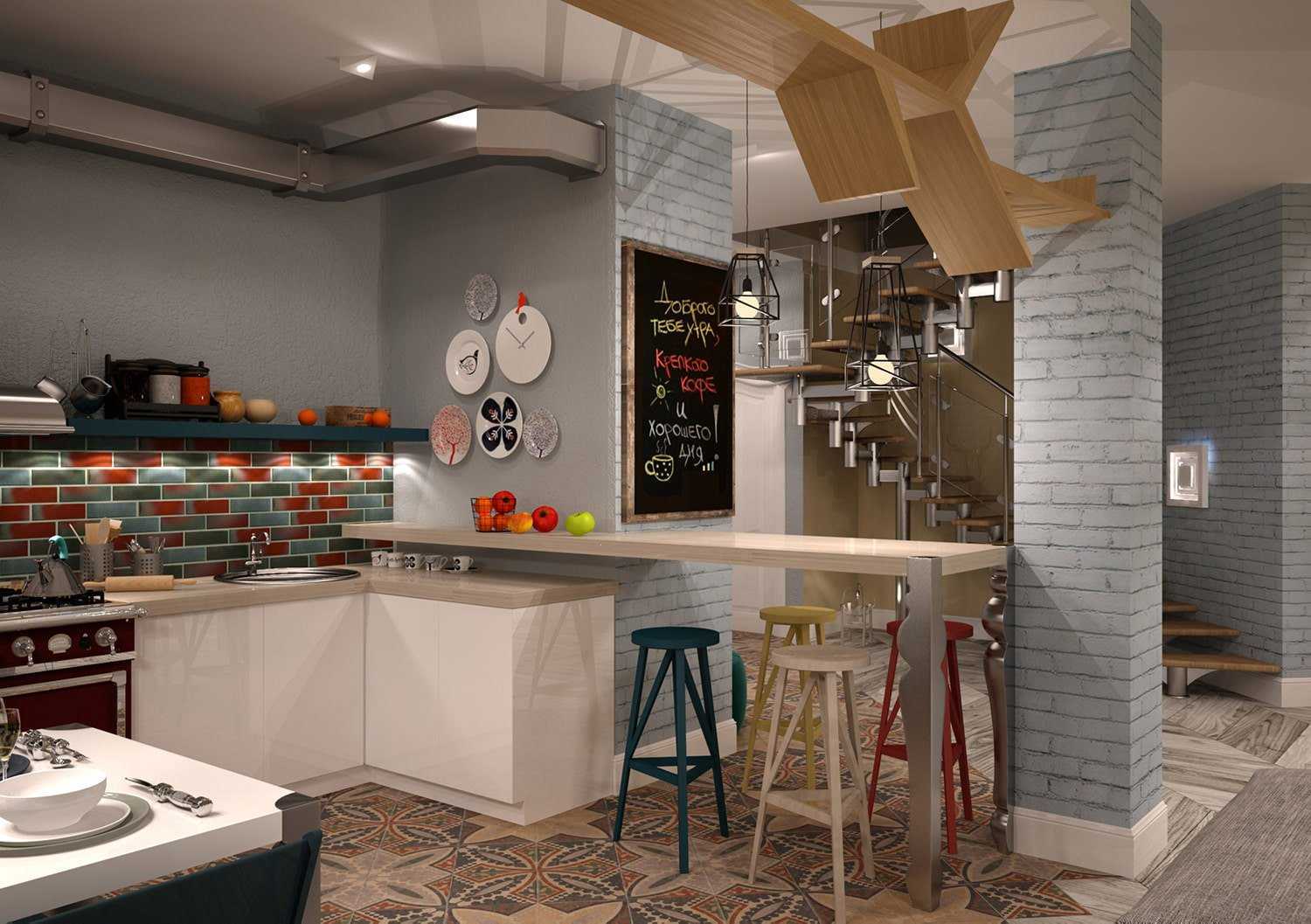 Кухня в стиле кафе - 90 фото и 10 дизайн-идей