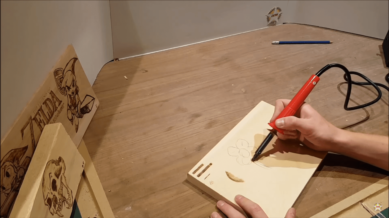 Как перенести рисунок на фанеру для выжигания