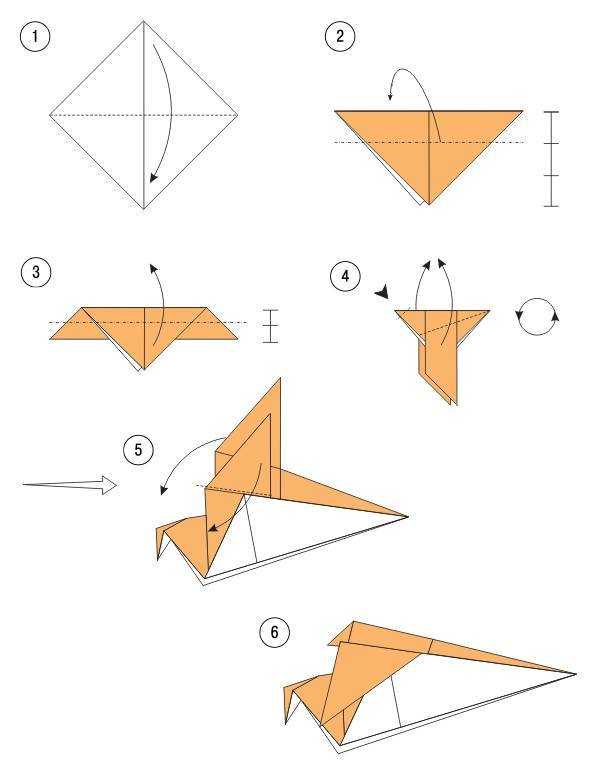 Как сделать голубя из бумаги оригами своими руками: мастер класс со схемами