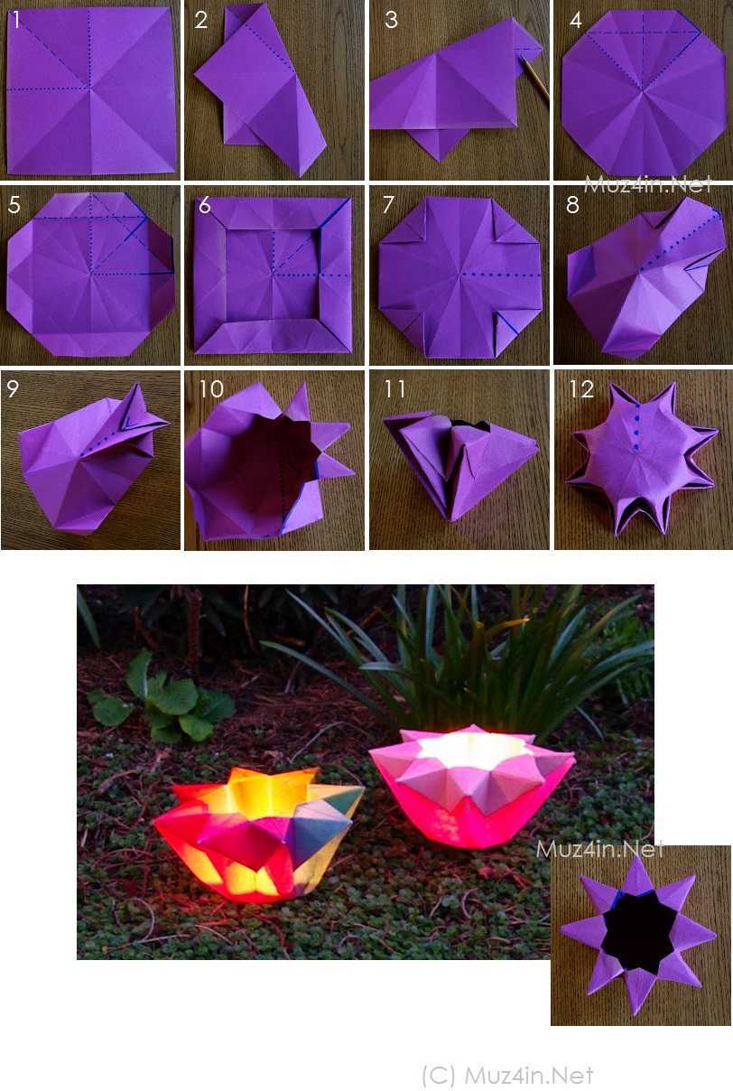 Маленькая коробочка из бумаги оригами без клея - как сделать пошагово своими руками - tips people - советы людей