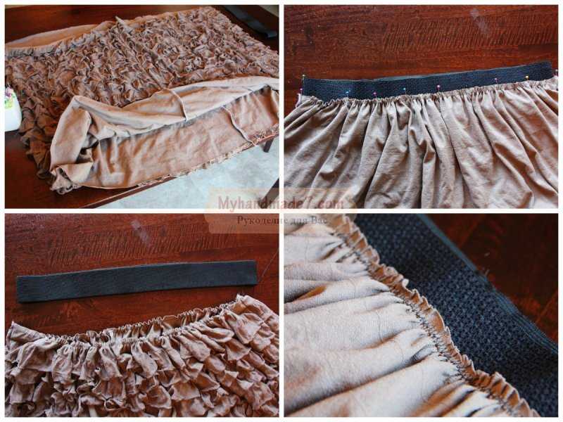 Как правильно пришивать резинки к ткани для одежды