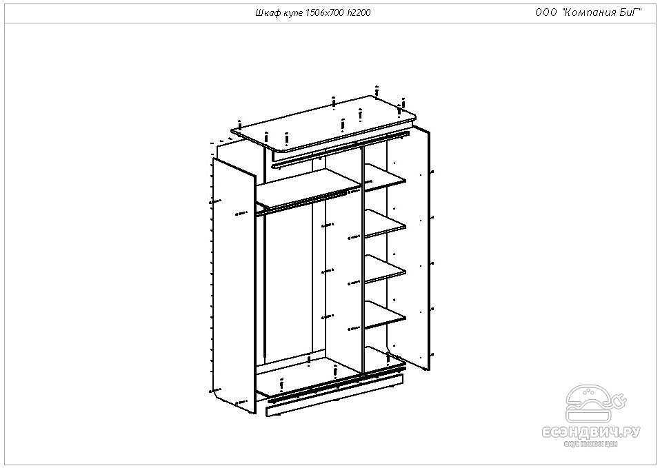 Шкаф-купе бася (32 фото) — инструкция по сборке, схема и отзывы