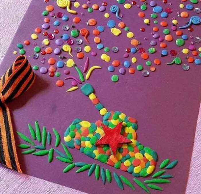 Простая техника изготовления пластилиновых аппликаций в виде цветов, аквариума, овощей и новогодних игрушек Общие рекомендации для детей по созданию аппликации на картоне