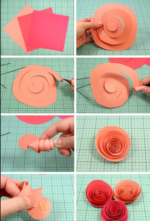 Розы из гофрированной бумаги своими руками: пошаговые инструкции для начинающих