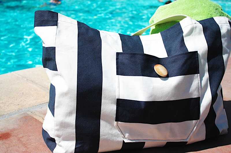 Пляжная сумка своими руками: мастер класс. как сшить пляжную сумку коврик?