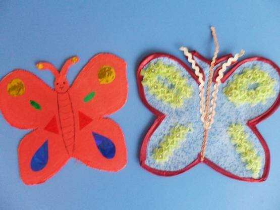 Аппликация бабочка: простые схемы и шаблоны из бумаги для детей. фото инструкция для начинающих, как сделать своими руками