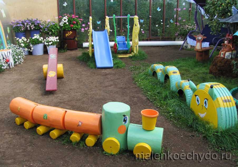 Детская площадка для дачи: как сделать самому