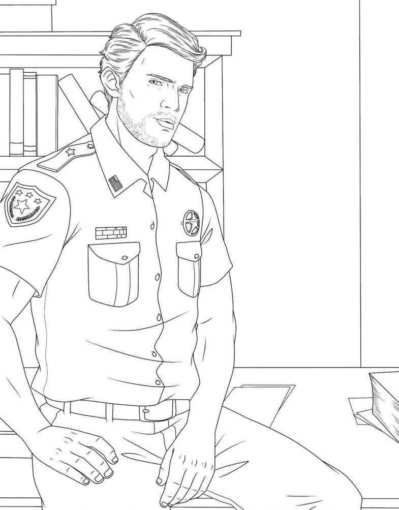Как нарисовать полицейского поэтапно карандашом — 4 подробных мастер-класса для начинающих