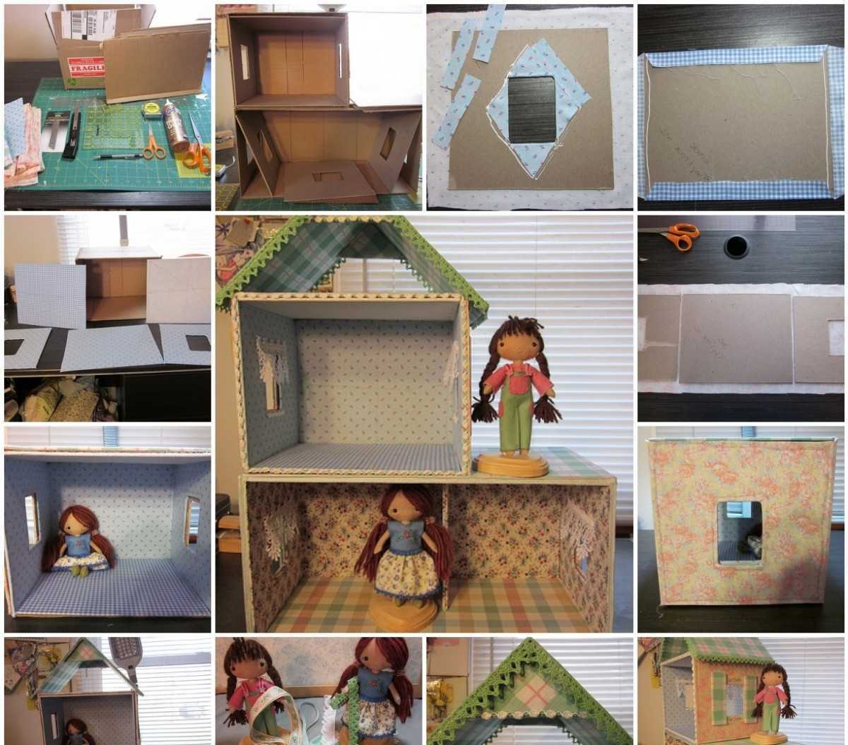 Уютный домик из картона: мастерим вместе с детьми